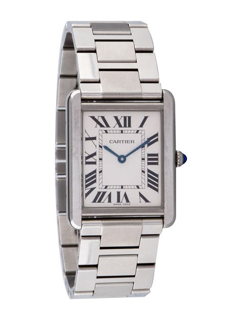 cartier tank solo ref 3169|cartier tank solo wrist watch.